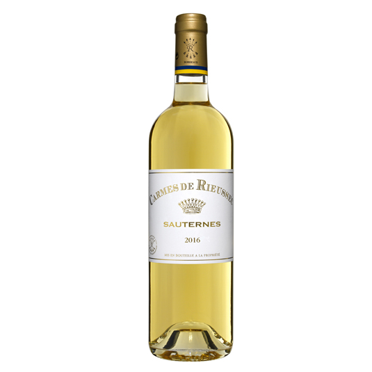 VINO DULCE SAUTERNES,750ML CARMES DE RIEUSSEC