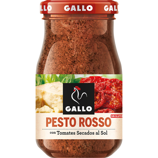 SALSA PESTO ROSSO, 190G GALLO