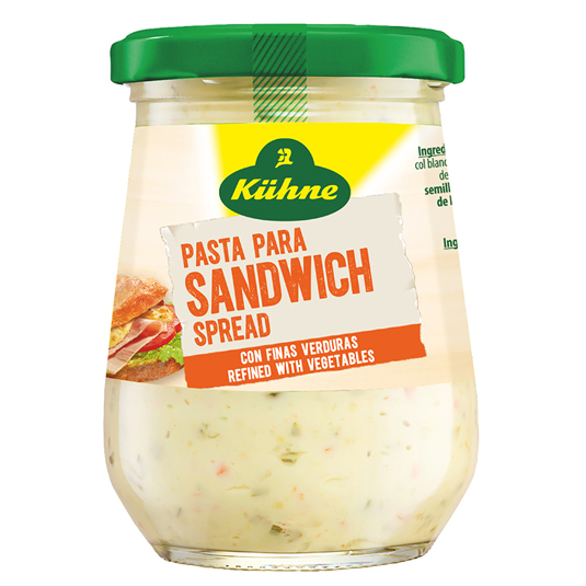 PASTA PARA SANDWICH, 250ML KUHNE