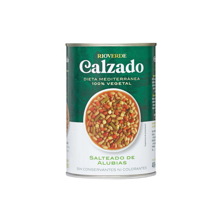 SALTEADO DE ALUBIAS, 400G CALZADO