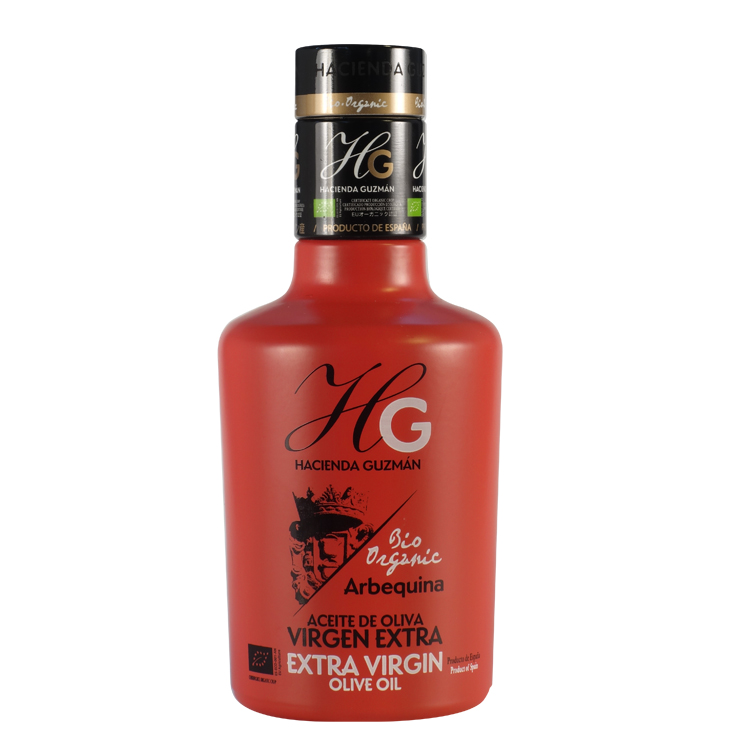 ACEITE OLIVA VIRGEN EXTRA ARBEQUINA, 250ML HACIENDA GUZMAN