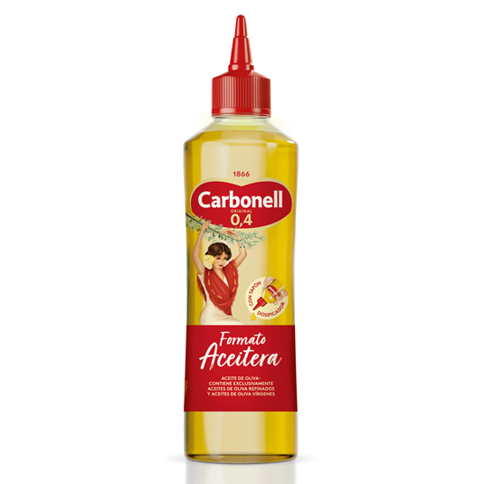 ACEITE DE OLIVA SUAVE, 460ML CARBONELL