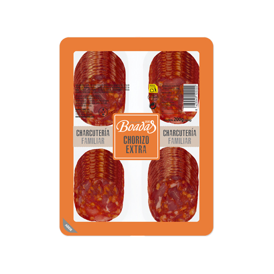 CHORIZO EXTRA 4 X 50G BOADAS 1880