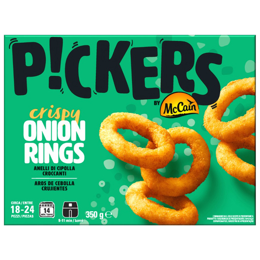 AROS DE CEBOLLA CRUJIENTES, 350 GR PICKERS