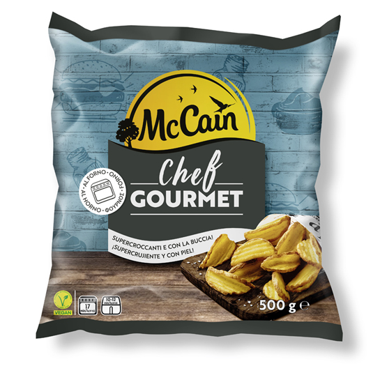 PATATAS CRUJIENTES CHEF GOURMET, 500G MCCAIN