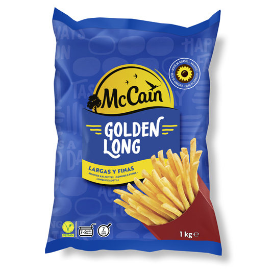 PATATAS CONGELADAS LARGA Y FINA GOLDEN LONG, 1KG MCCAIN