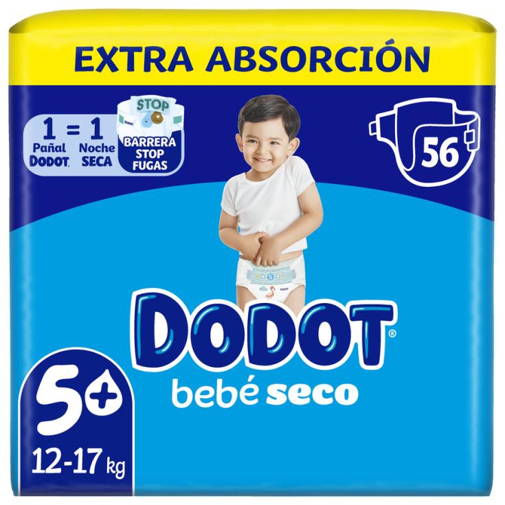 PAÑALES EXTRA T5, 56 UD DODOT