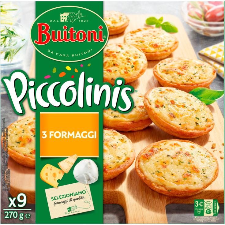 PICCOLINI 3 FORMAGGI, 270G BUITONI