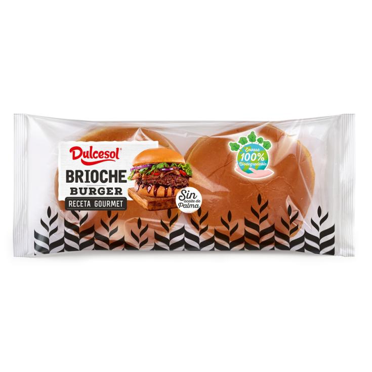 PAN BRIOCHE DE HAMBURGEUSA, 4UNID DULCESOL