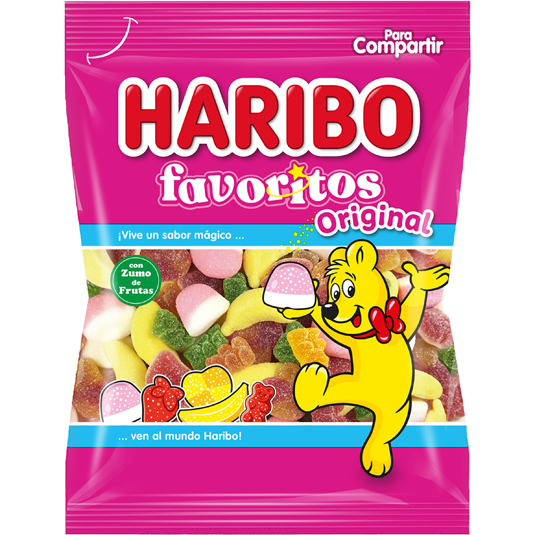 GOMINOLAS FAVORITOS RECUBIERTOS DE AZUCAR, 150G HARIBO