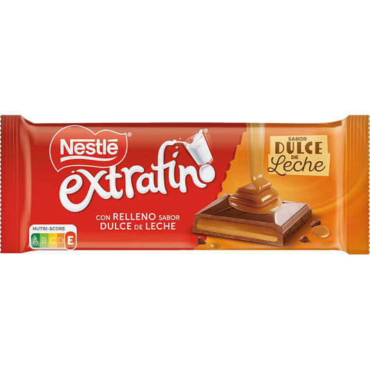 CHOCOLATE EXTRAFINO DULCE DE LECHE, 83G NESTLE