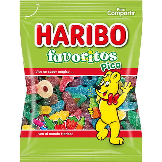 GOMINOLAS FAVORITOS PICA, 150G HARIBO