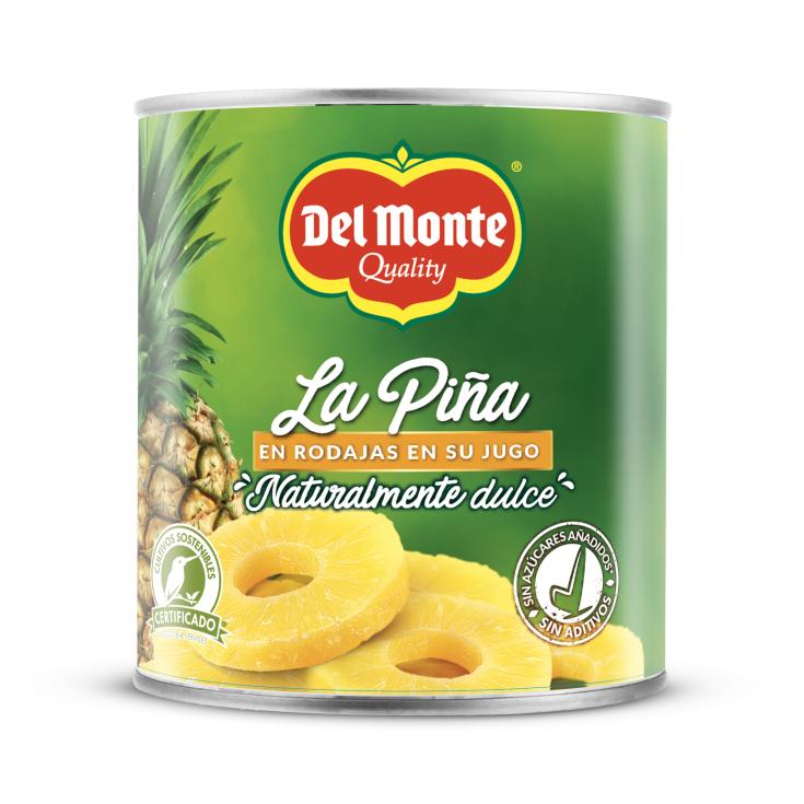 PIÑA EN SU JUGO RODAJAS, 510GR DEL MONTE