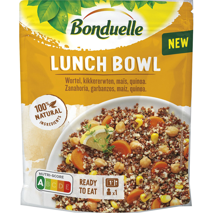 LUNCH BOWL QUINOA, 250GR BONDUELLE