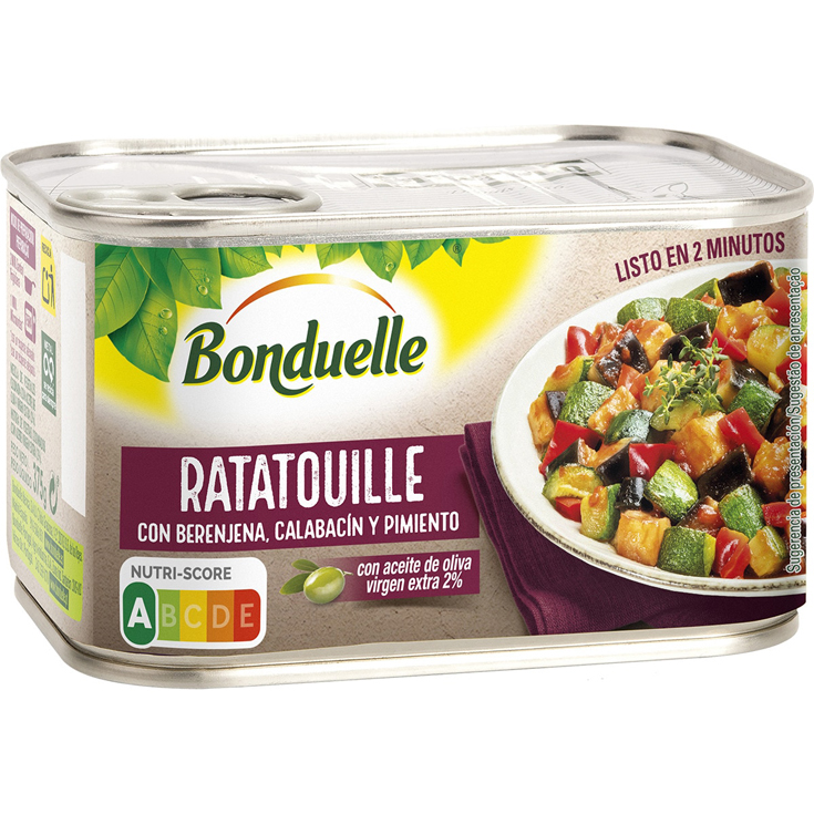 BERENJENAS, 375G BONDUELLE