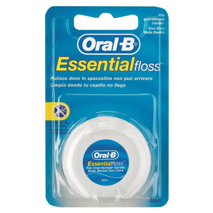 SEDA DENTAL ESSENTIAL FLOSS CON FLUOR,50 ORAL B