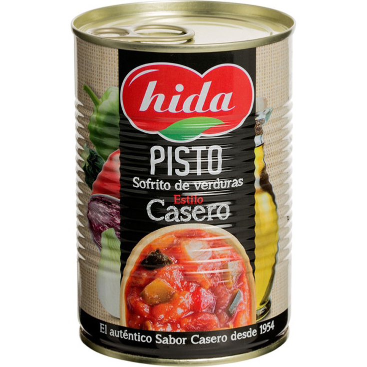 PISTO CON VERDURAS, 400GR HIDA