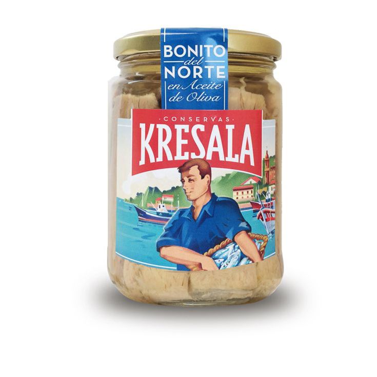 BONITO DEL NORTE EN ACEITE DE OLIVA, 260G KRESALA