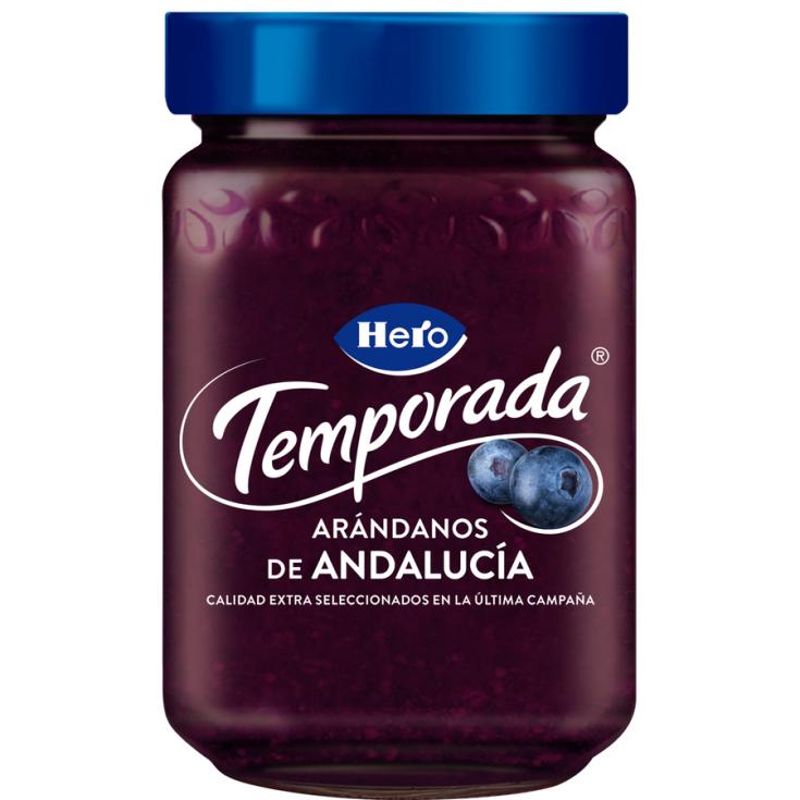 CONFITURA DE ARANDANOS TEMPORADA, 350GR HERO