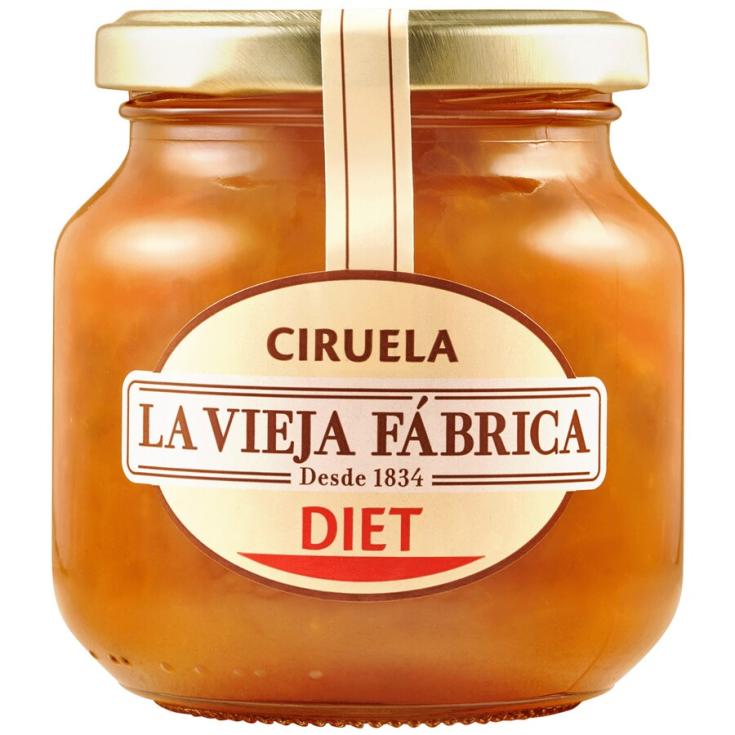 MERMELADA DIET CIRUELA, 280GR LA VIEJA FABRICA