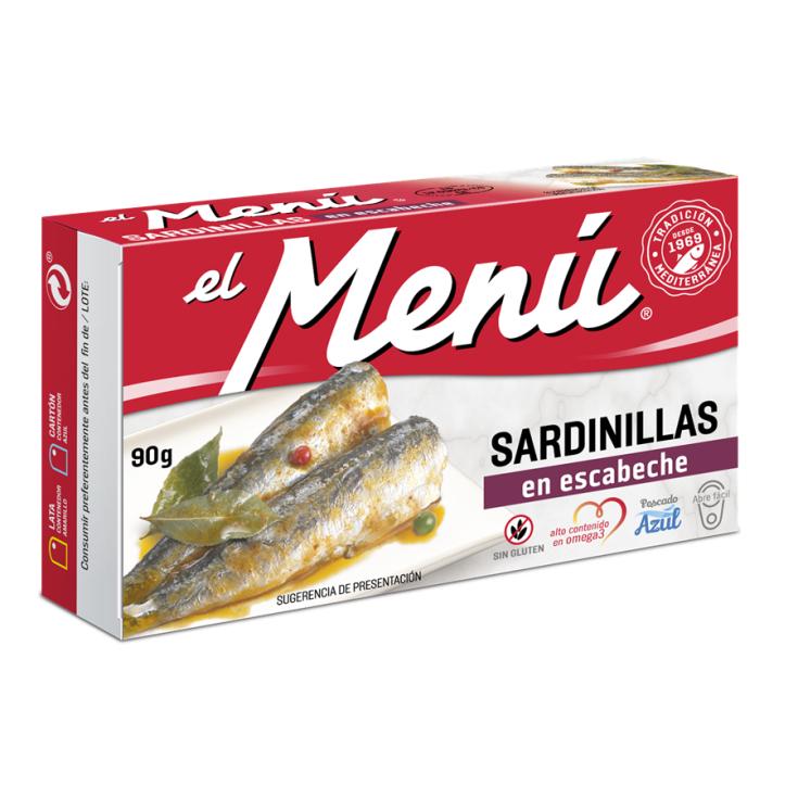 SARDINILLA EN ESCABECHE, 65GR EL MENÚ