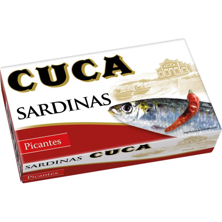 SARDINAS PICANTES, 85GR CUCA