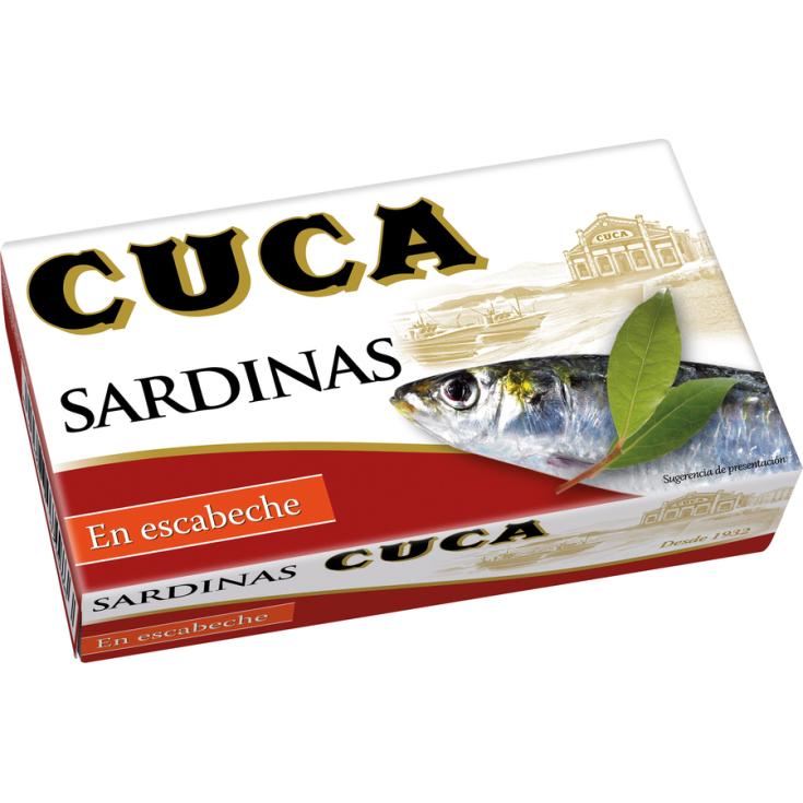 SARDINAS EN ESCABECHE, 85G CUCA