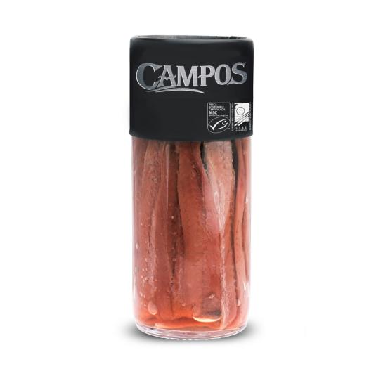 ANCHOAS CANTABRICO ACEITE OLIVA, 100G CAMPOS