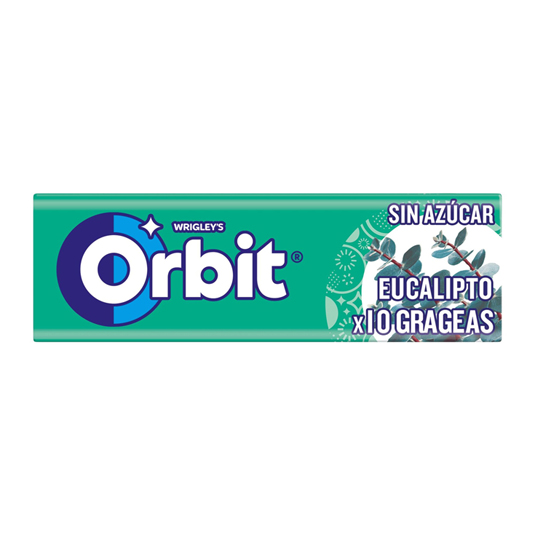 CHICLES EUCALIPTO, 14G ORBIT