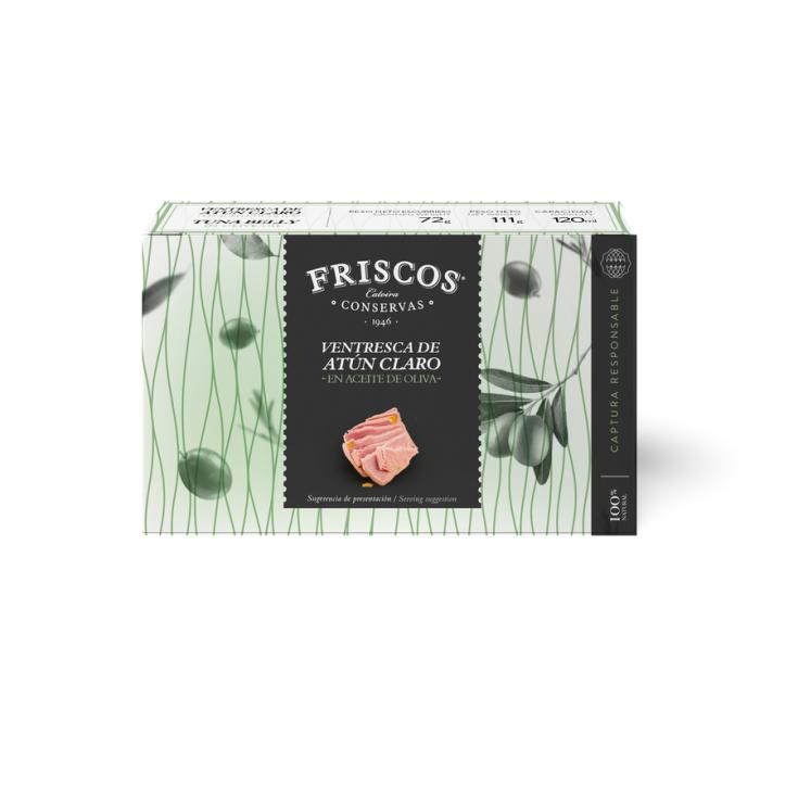 VENTRESCA DE ATUN CLARO, 72GR FRISCOS