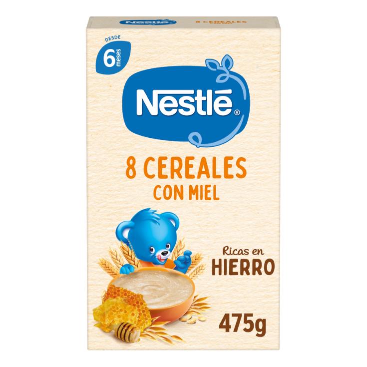 PAPILLAS 8 CERALES MIEL, 475G NESTLE