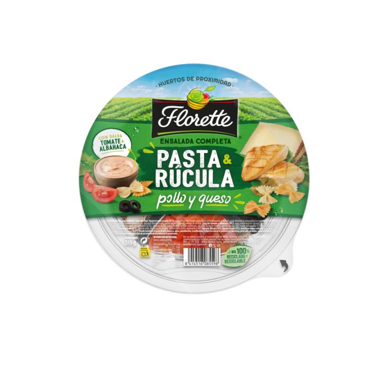 ENSALADA COMPLETA PASTA&RUCULA, 320G FLORETTE