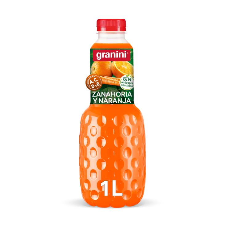 NECTAR DE NARANJA Y ZANAHORIA, 1L GRANINI