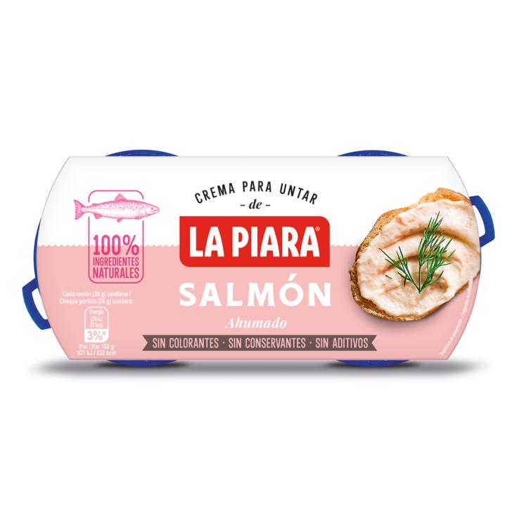 PATE DE SALMON, 2X105G LA PIARA