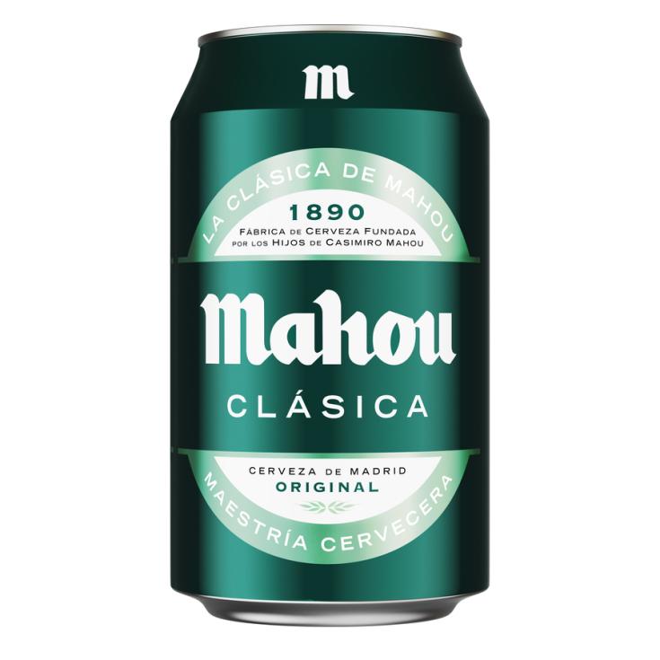 CERVEZA CLÁSICA, 330ML MAHOU