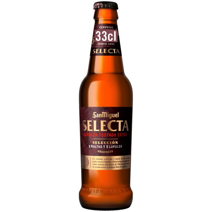 CERVEZA SELECTA, 330ML SAN MIGUEL