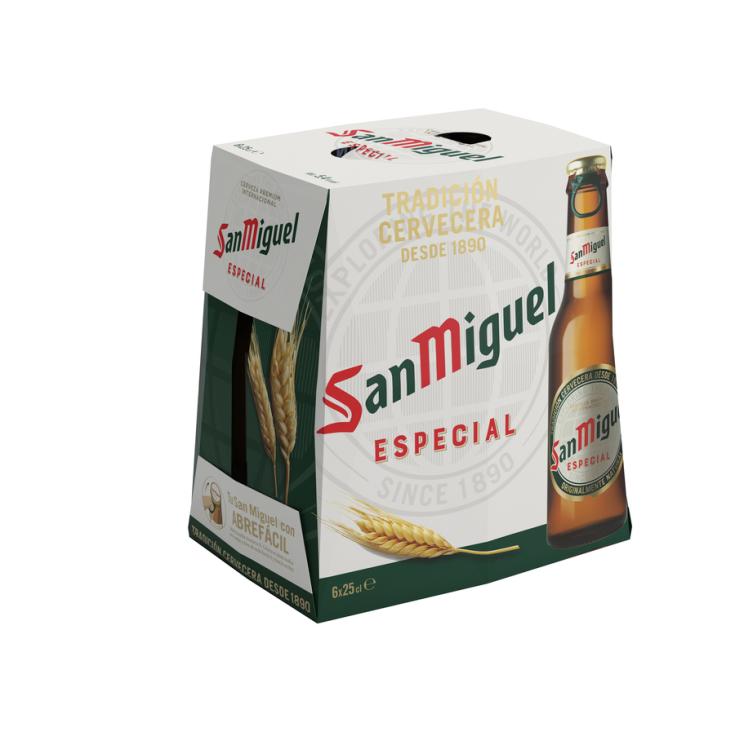 CERVEZA, 6X250ML SAN MIGUEL