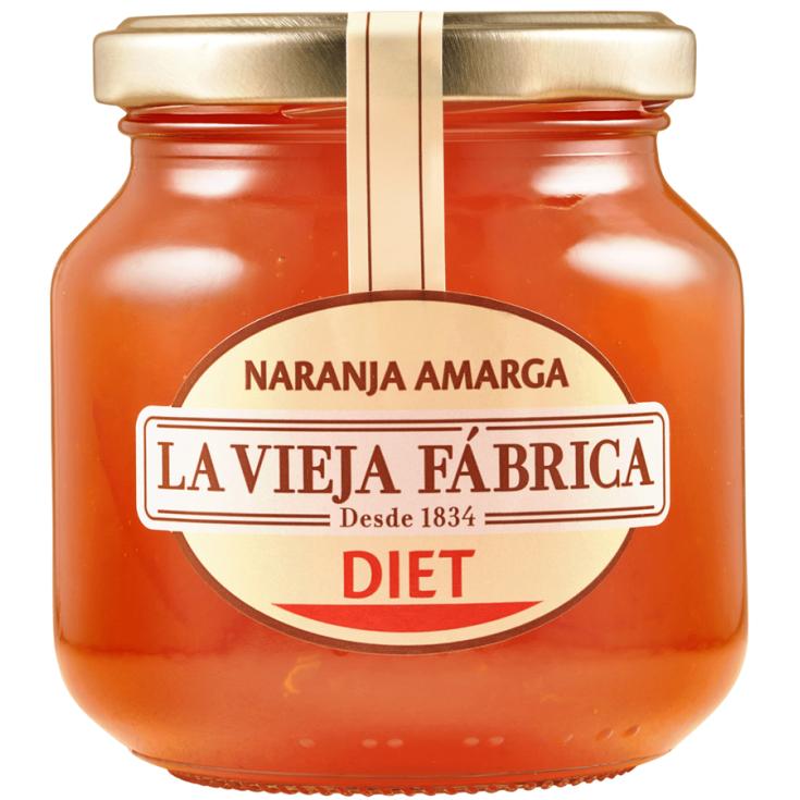 MERMELADA DE NARANJA DIET, 280GR LA VIEJA FABRICA