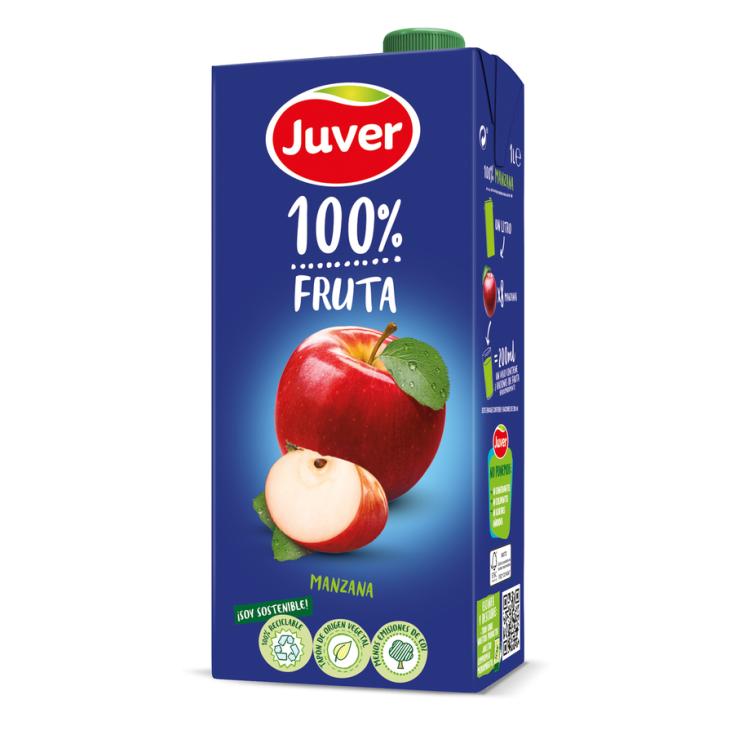 ZUMO DE MANZANA, 1L JUVER