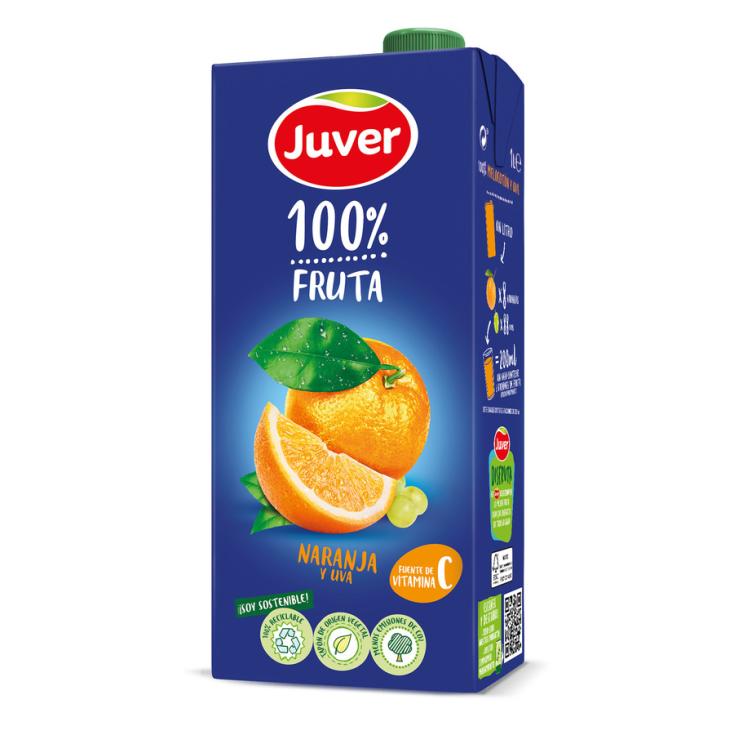 ZUMO DE NARANJA, 1L JUVER