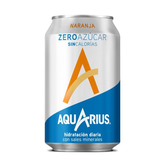 NARANJA ZERO, 330ML AQUARIUS