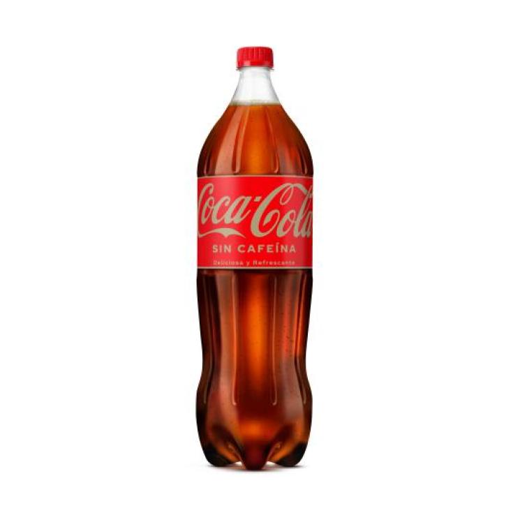 REFRESCO DE COLA SIN CAFEINA, 2L COCA COLA