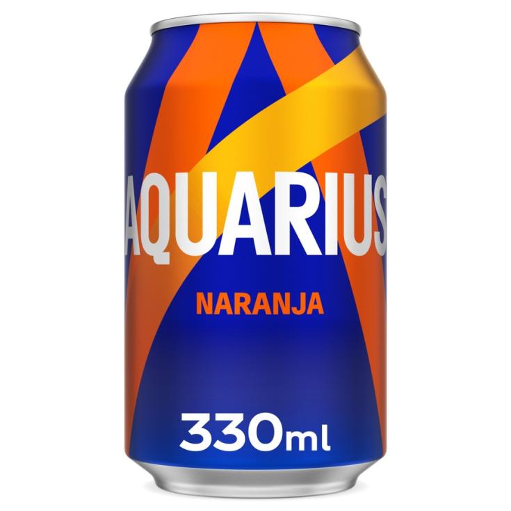 NARANJA, 330ML AQUARIUS