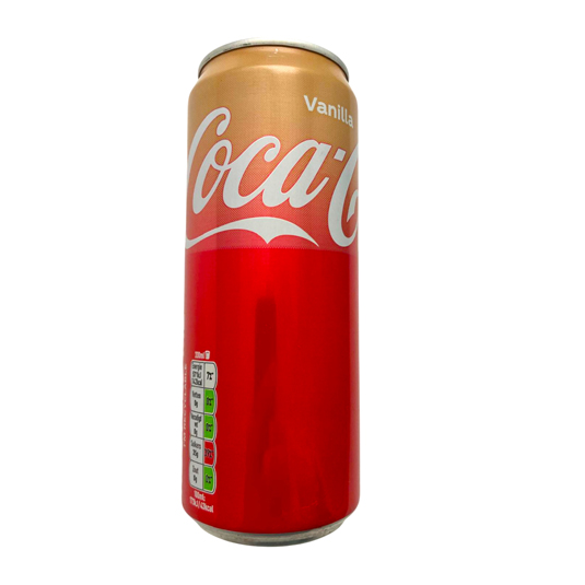 REFRESCO DE COLA SABOR VAINILLA, 330ML COCA COLA
