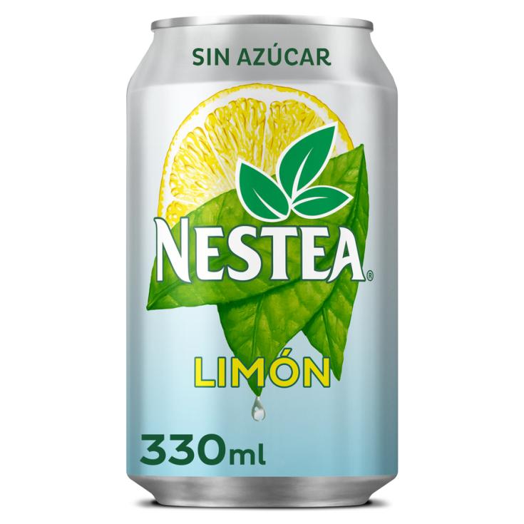 REFRESCO DE TE AL LIMON SIN AZUC, 330ML NESTEA