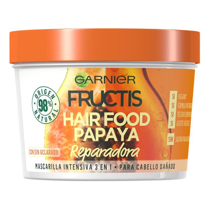 MASCARILLA REPARADORA PAPAYA, 390M FRUCTIS