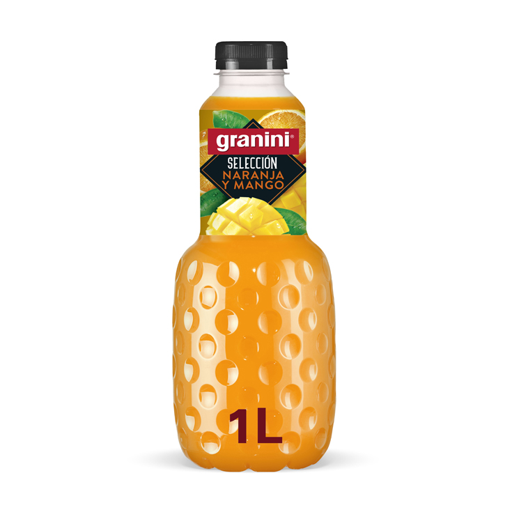 NECTAR DE NARANJA Y MANGO, 1L GRANINI