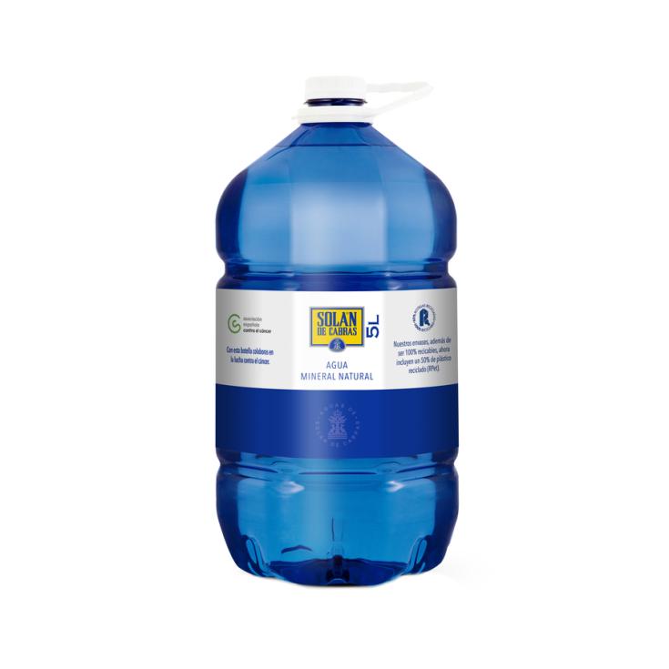 Agua mineral natural garrafa 5 l · FONT D'OR · Supermercado El
