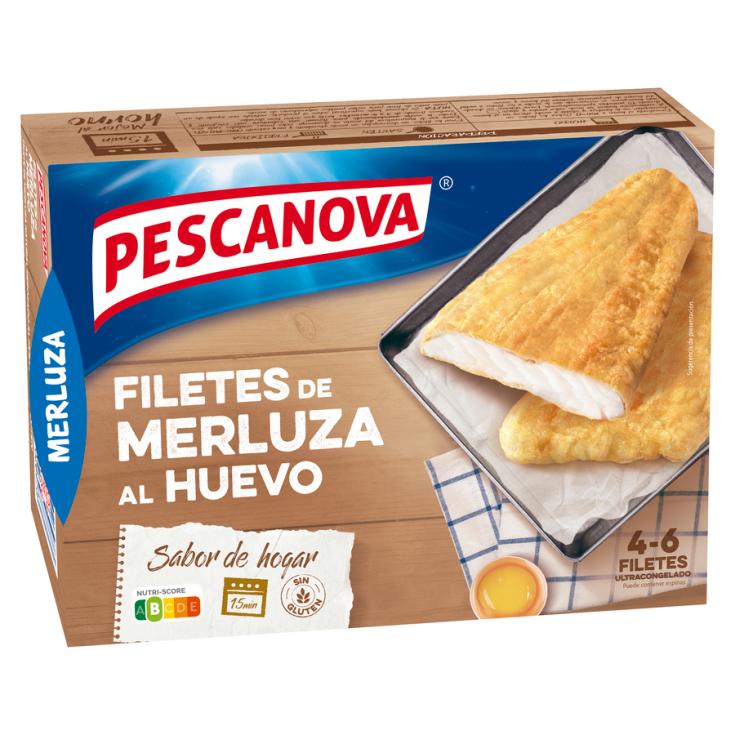 FLIETE DE MERLUZA AL HUEVO ,400G PESCANOVA