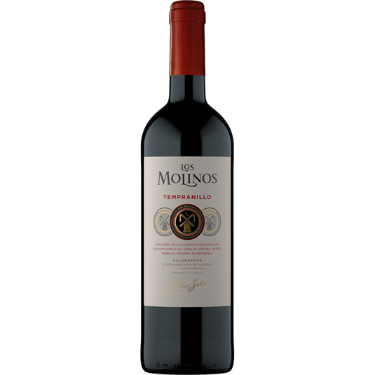 VINO TINTO JOVEN, DO VALDEPEÑAS, 750 ML LOS MOLINOS